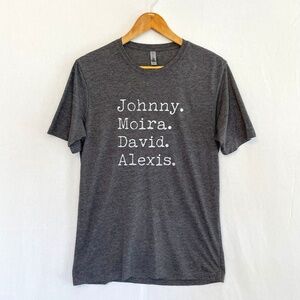 Next Level Apparel Women’s Small Schitts Creek Johnny Moira David Alexis Tee